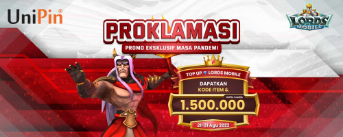 PROKLAMASI – Promo Eksklusif Masa Pandemi Bareng Lords Mobile